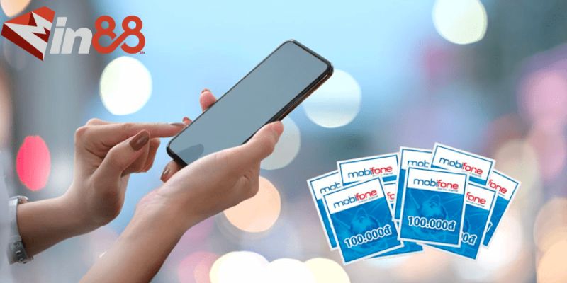 Nạp tiền MIN88 qua thẻ cào với đa dạng mệnh giá và nhà mạng