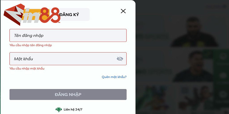 Hướng dẫn người dùng đăng nhập link vào MIN88